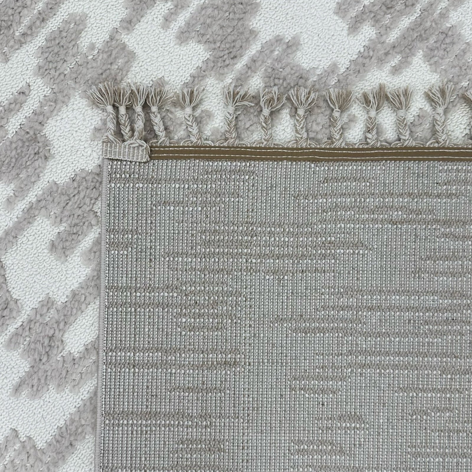 Moroccan style abstract rug detail