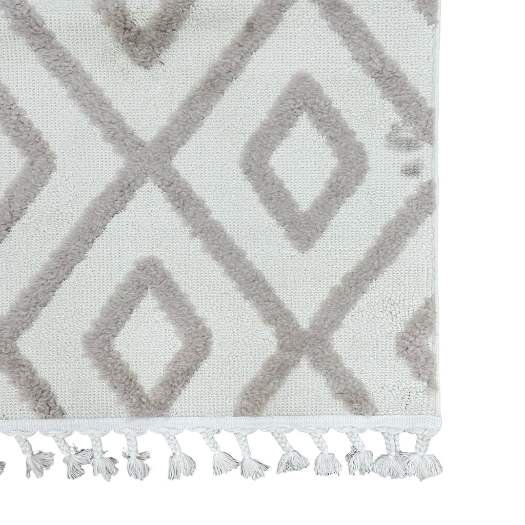 230 x 160 cm Moroccan Style Diamond Pattern Rug