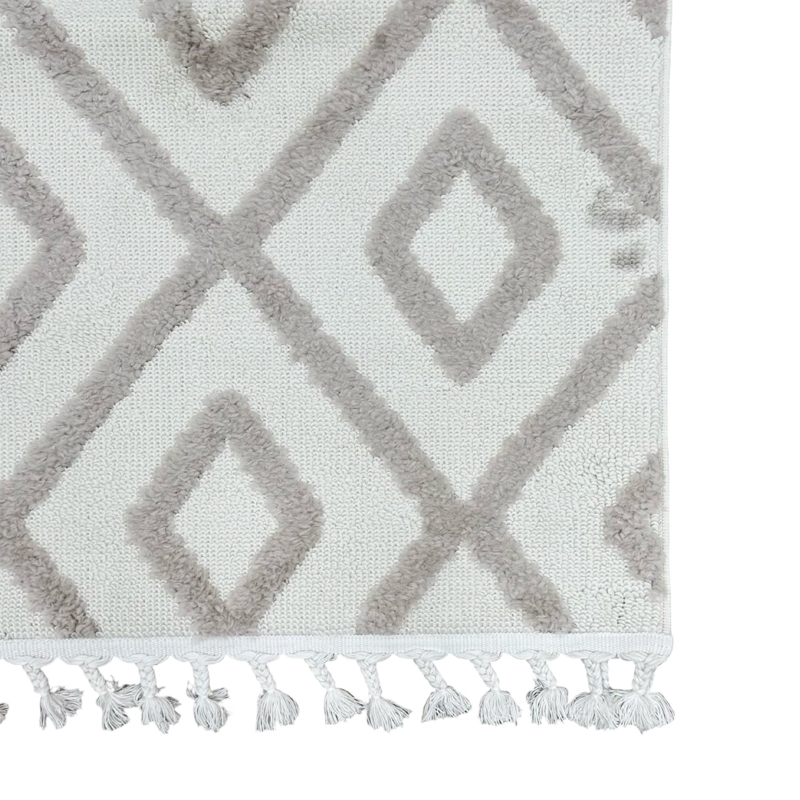 230 x 160 cm Moroccan Style Diamond Pattern Rug