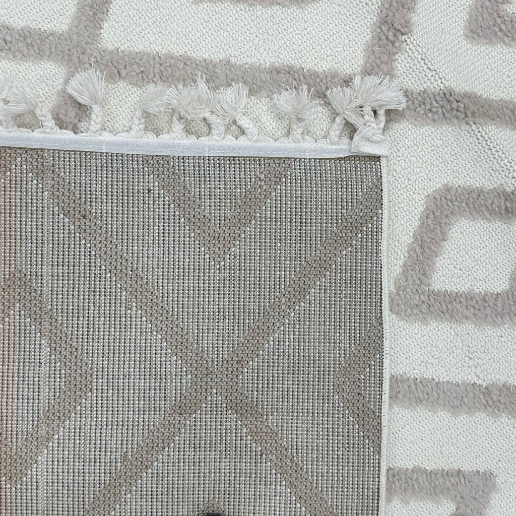230 x 160 cm Moroccan Style Diamond Pattern Rug