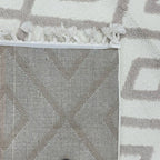 230 x 160 cm Moroccan Style Diamond Pattern Rug