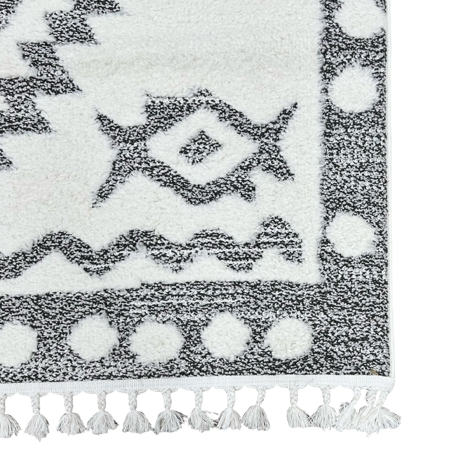 230 x 160 cm Moroccan Style Diamond Pattern Rug