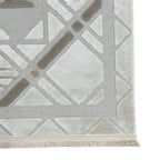 Moroccan style lattice rug detail
