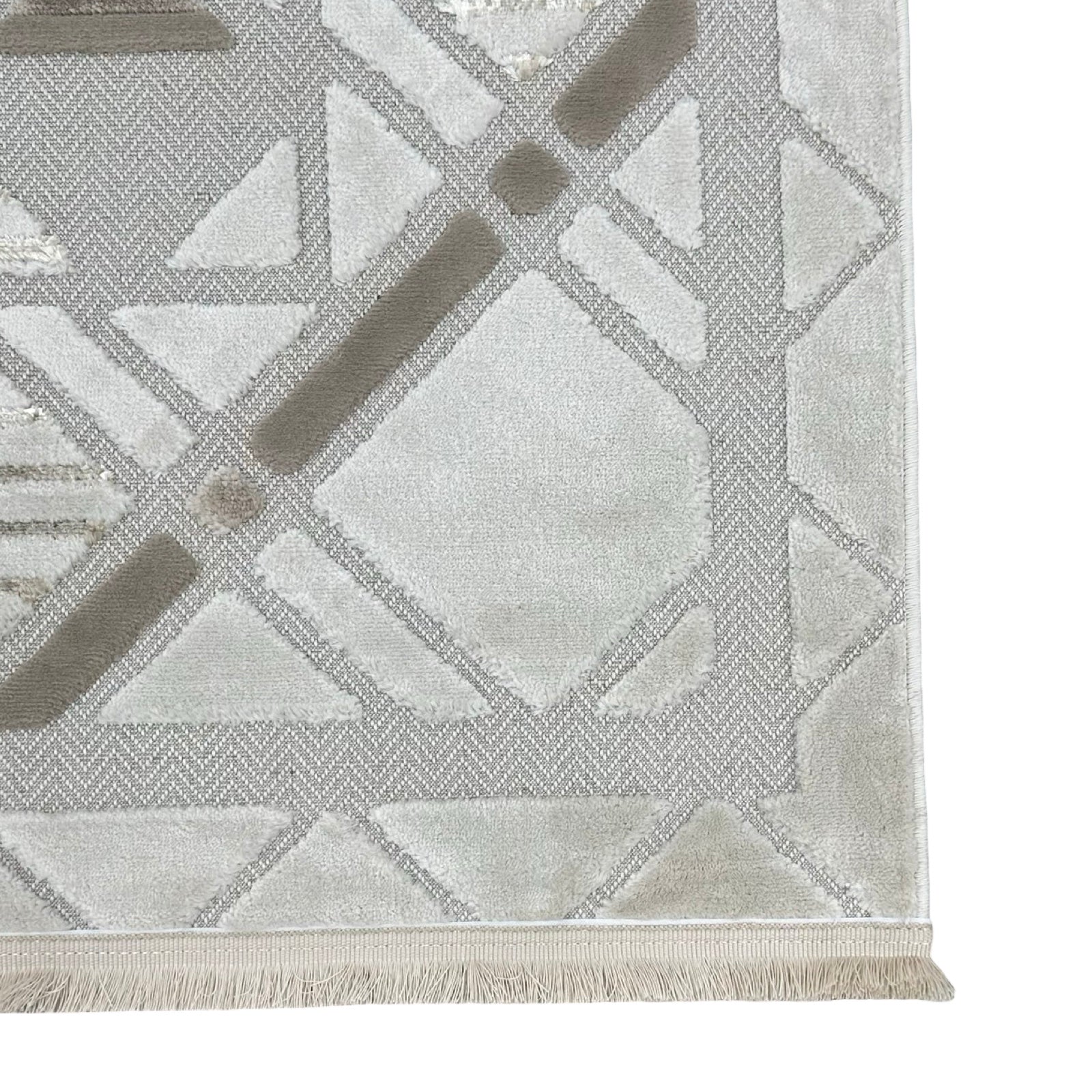 Moroccan style lattice rug detail