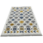 230 x 160 cm Moroccan Style Diamond Pattern Rug