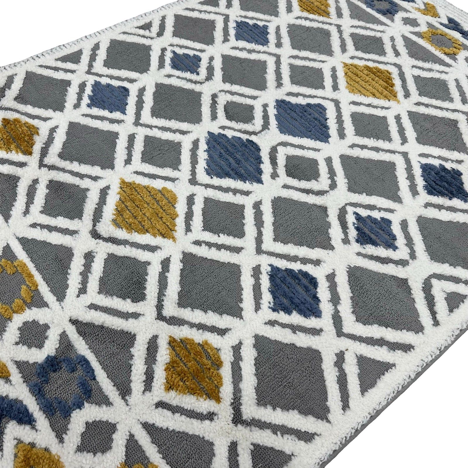 230 x 160 cm Moroccan Style Diamond Pattern Rug
