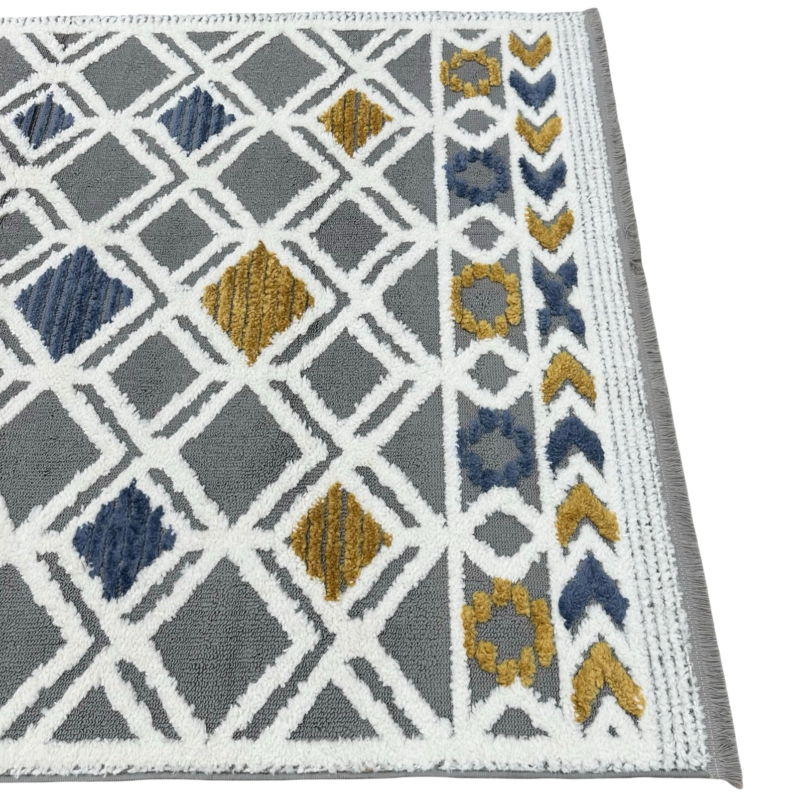 230 x 160 cm Moroccan Style Diamond Pattern Rug