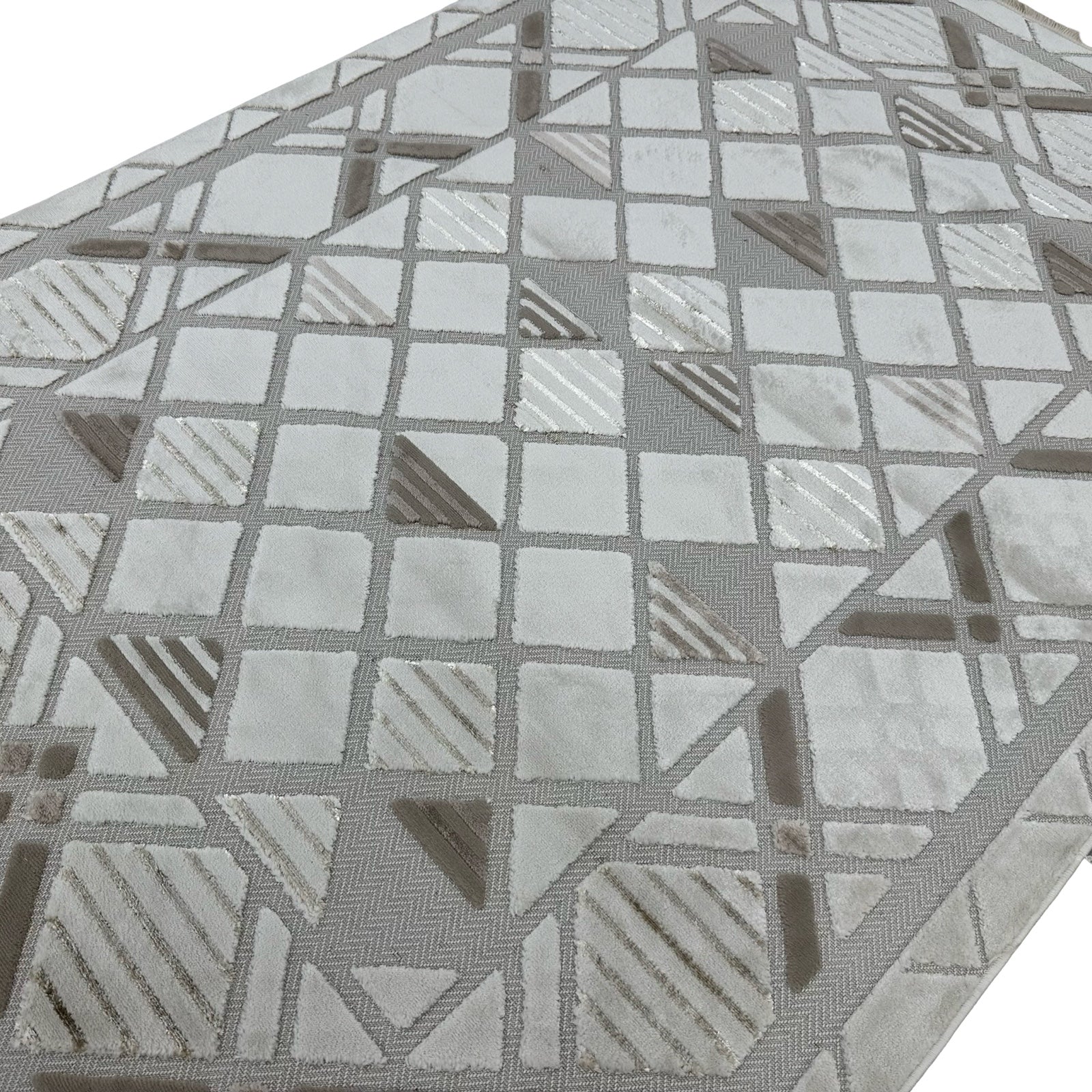 Moroccan style lattice rug detail