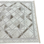 Moroccan style lattice rug detail