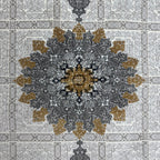 230cm x 160cm Floral Persian Design Machine Made Rug