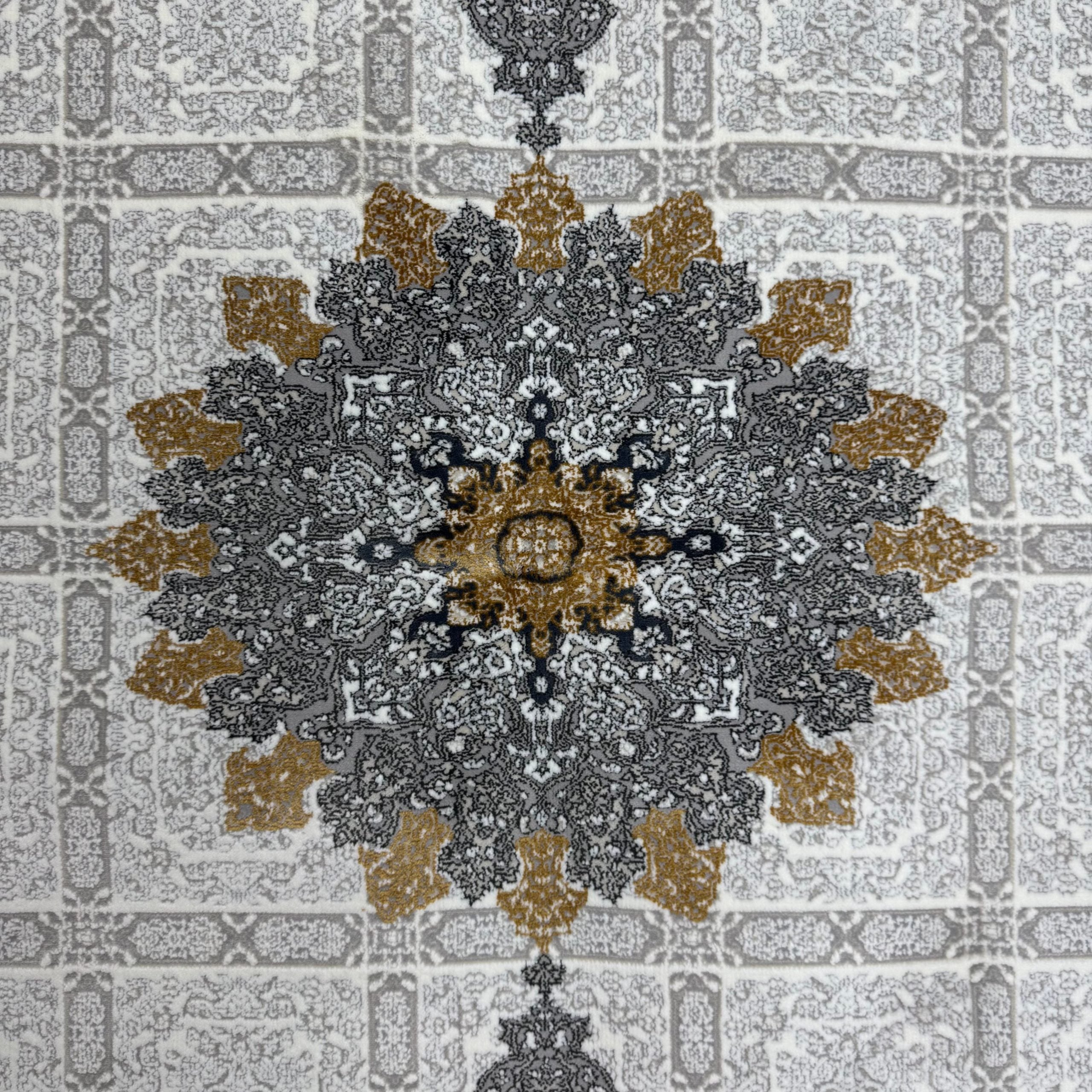 230cm x 160cm Floral Persian Design Machine Made Rug