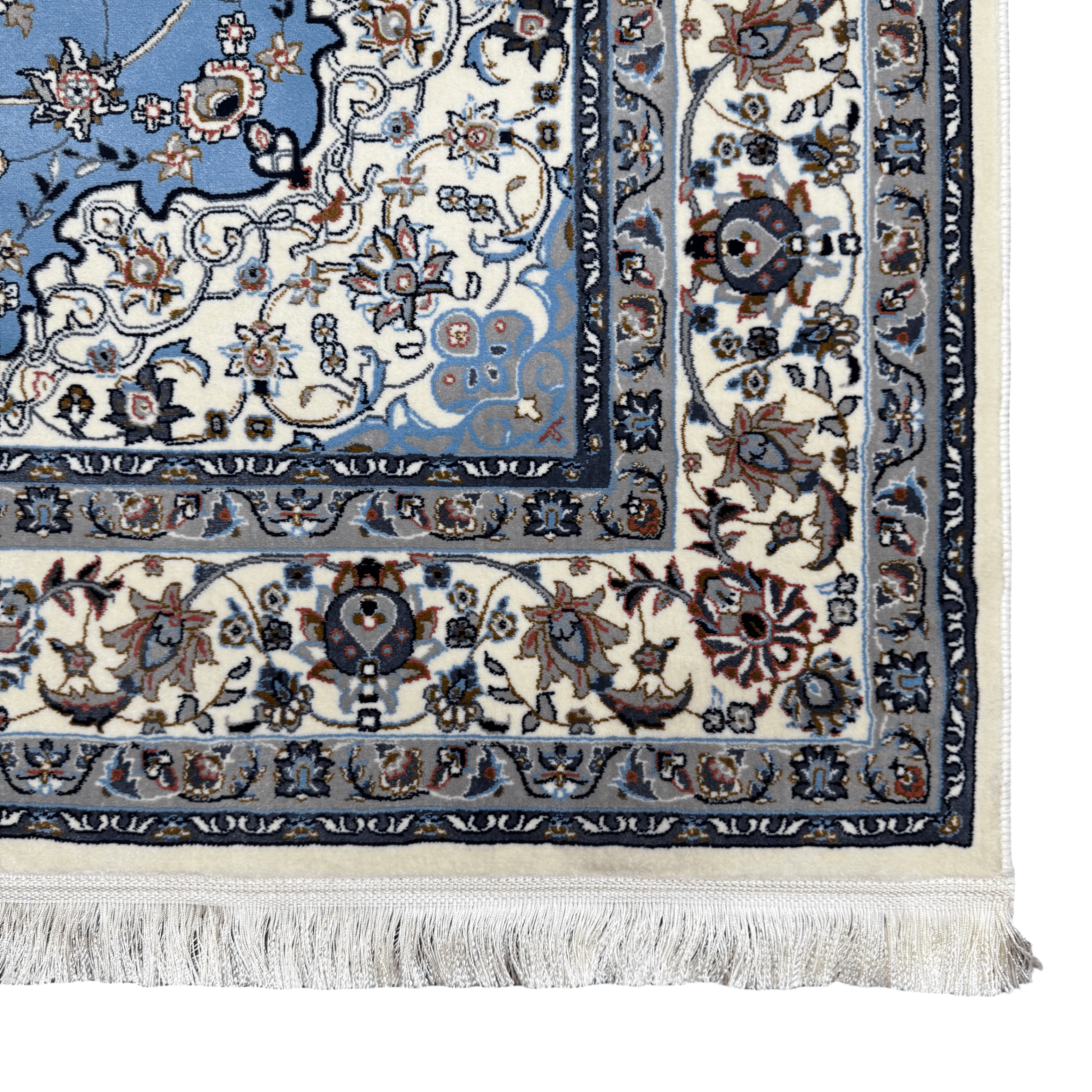 230cm x 160cm Floral Persian Design Machine Made Rug