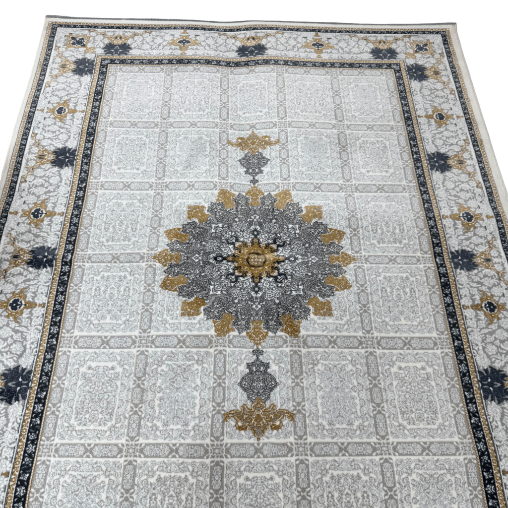 230cm x 160cm Floral Persian Design Machine Made Rug