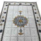 230cm x 160cm Floral Persian Design Machine Made Rug