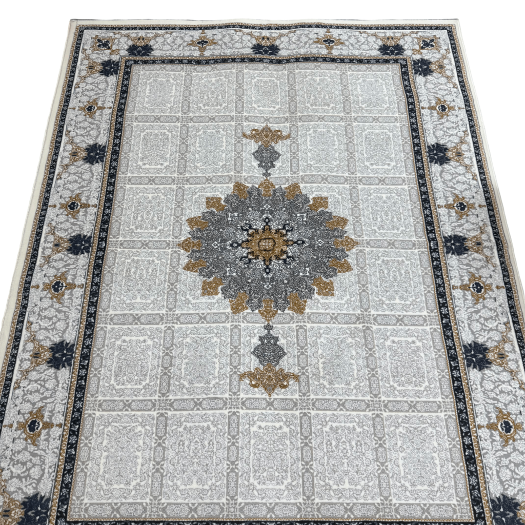 230cm x 160cm Floral Persian Design Machine Made Rug