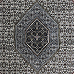 230 x 160 cm Vintage Persian Beige Machine-Made Rug