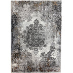 230 x 160 cm Persian Vintage Design Machine Made Rug
