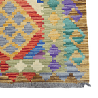 197 x 86 cm Hand-Woven Afghan Kilim Runner