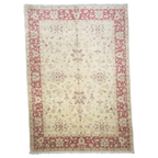 234 x 165 cm Hand-Knotted Soft Tone Afghan Chobi Wool Rug