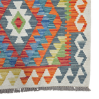 205 x 80 cm Hand-Woven Afghan Kilim Runner