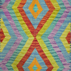 125 x 84 cm Hand Woven Afghan Kilim Rug