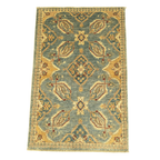 130 x 84 cm Afghan Chobi Hand-Knotted Wool Rug