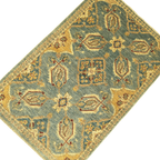 130 x 84 cm Afghan Chobi Hand-Knotted Wool Rug