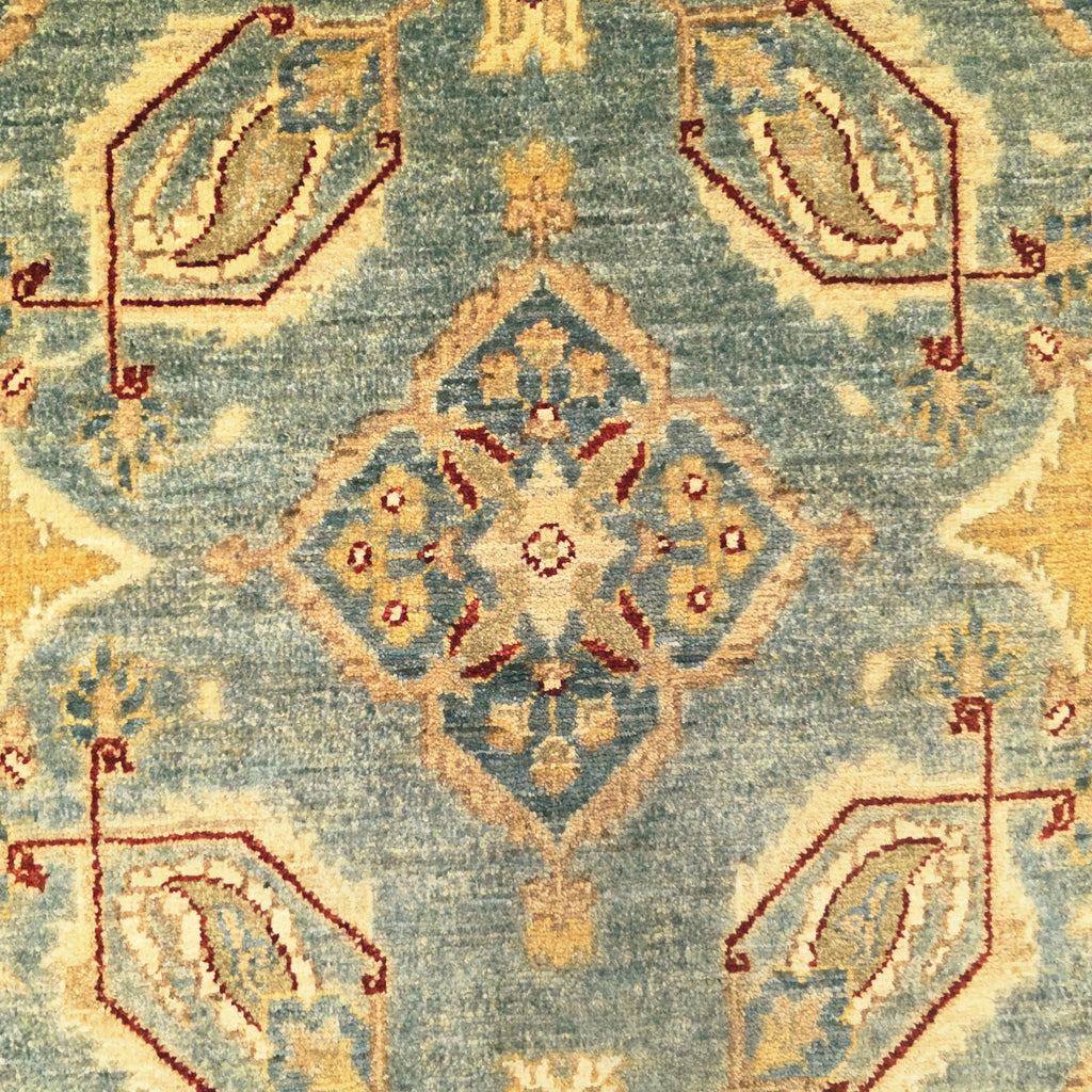 130 x 84 cm Afghan Chobi Hand-Knotted Wool Rug