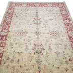 234 x 165 cm Hand-Knotted Soft Tone Afghan Chobi Wool Rug