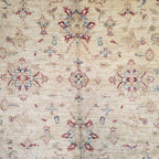 234 x 165 cm Hand-Knotted Soft Tone Afghan Chobi Wool Rug