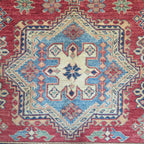 251 x 151 cm Hand Knotted Afghan Kazak – Wool Rug