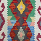 90 x 60 cm Hand-Woven Afghan Kilim