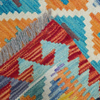 90 x 60 cm Hand-Woven Afghan Kilim