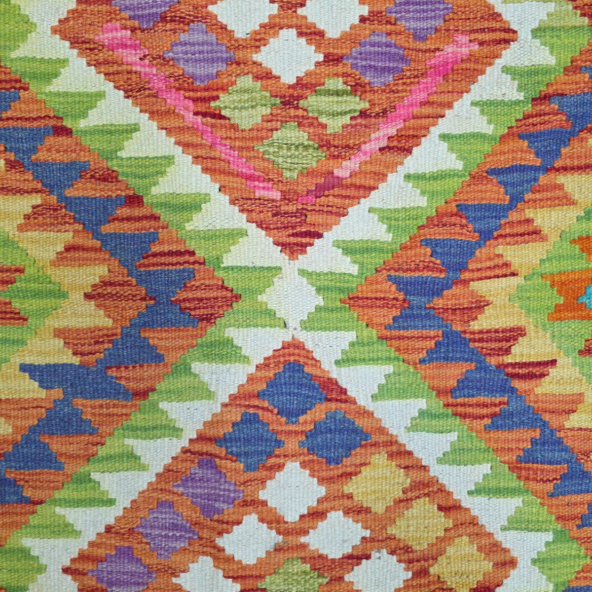 125 x 84 cm Hand Woven Afghan Kilim Rug