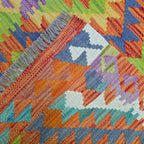 125 x 84 cm Hand-Woven Afghan Kilim Rug