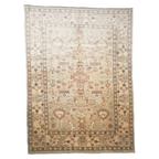 246 x 181 cm Hand-Knotted Soft Tone Afghan Chobi Wool Rug