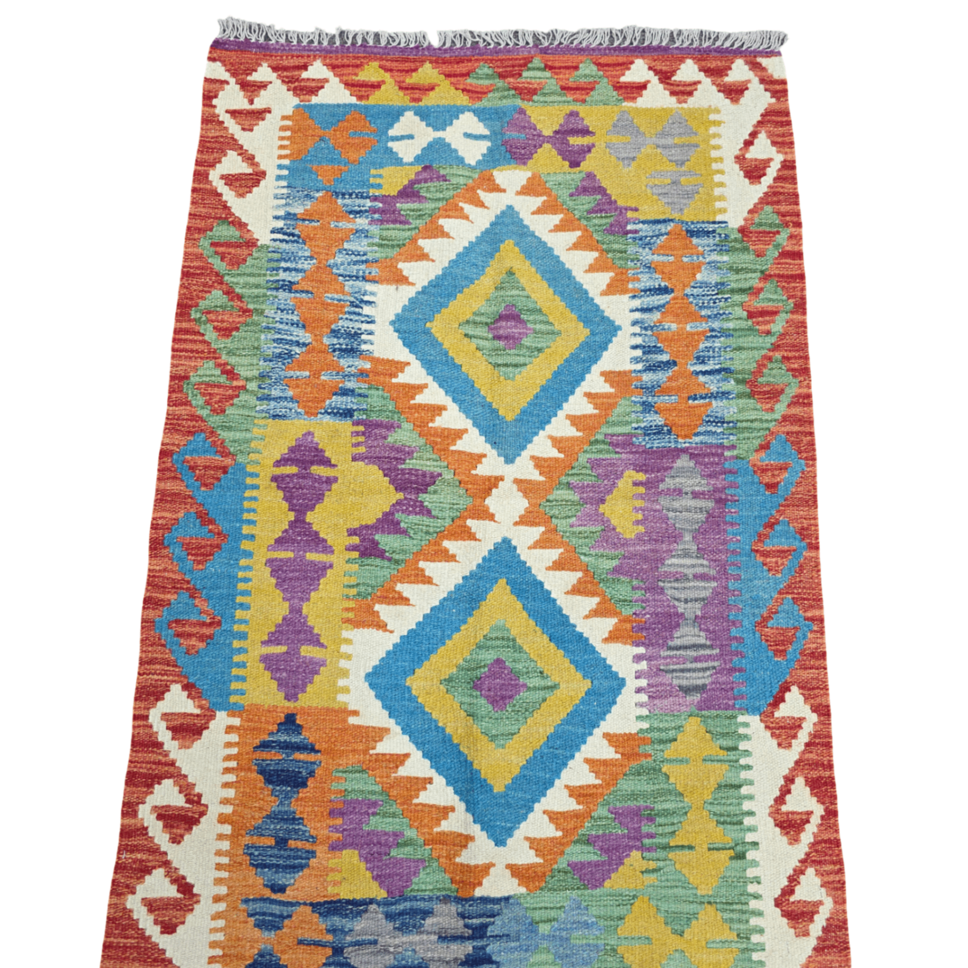 125 x 84 cm Hand-Woven Afghan Kilim