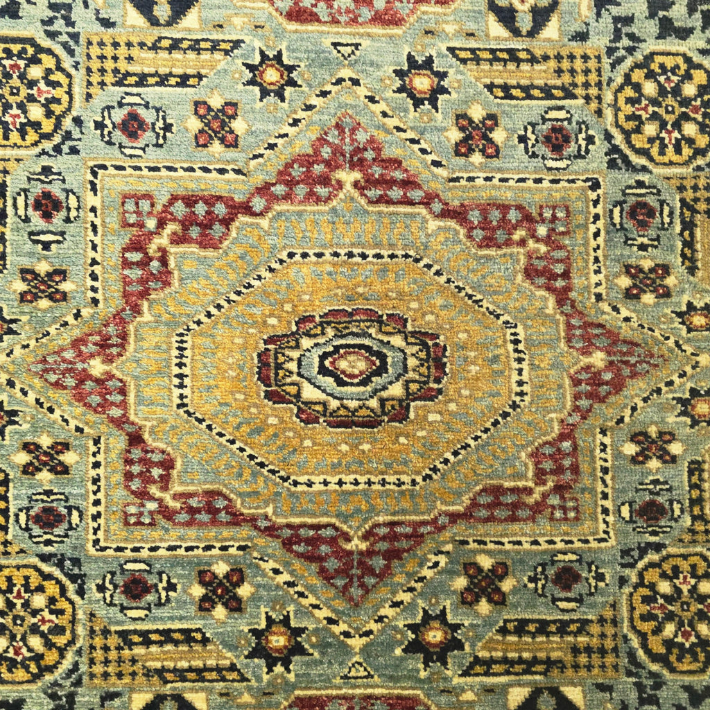 151 x 100 cm Afghan Chobi Hand-Knotted Wool Rug