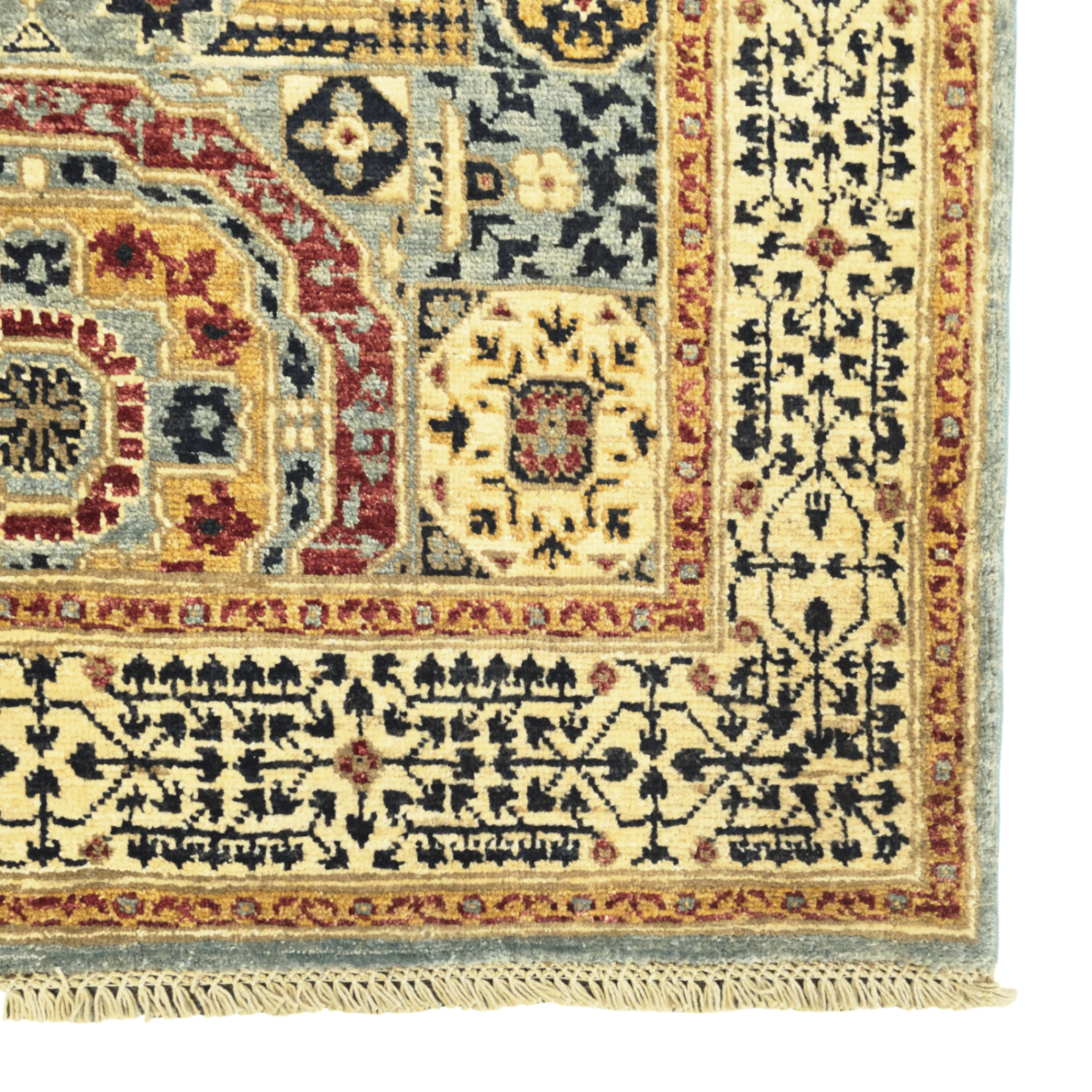 151 x 100 cm Afghan Chobi Hand-Knotted Wool Rug