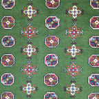 201 x 146 cm Hand-Woven Afghan Akche Rug