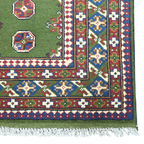 201 x 146 cm Hand-Woven Afghan Akche Rug