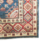 230 x 144 cm Hand Knotted Afghan Kazak Rug