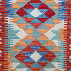 90 x 60 cm Hand-Woven Afghan Kilim