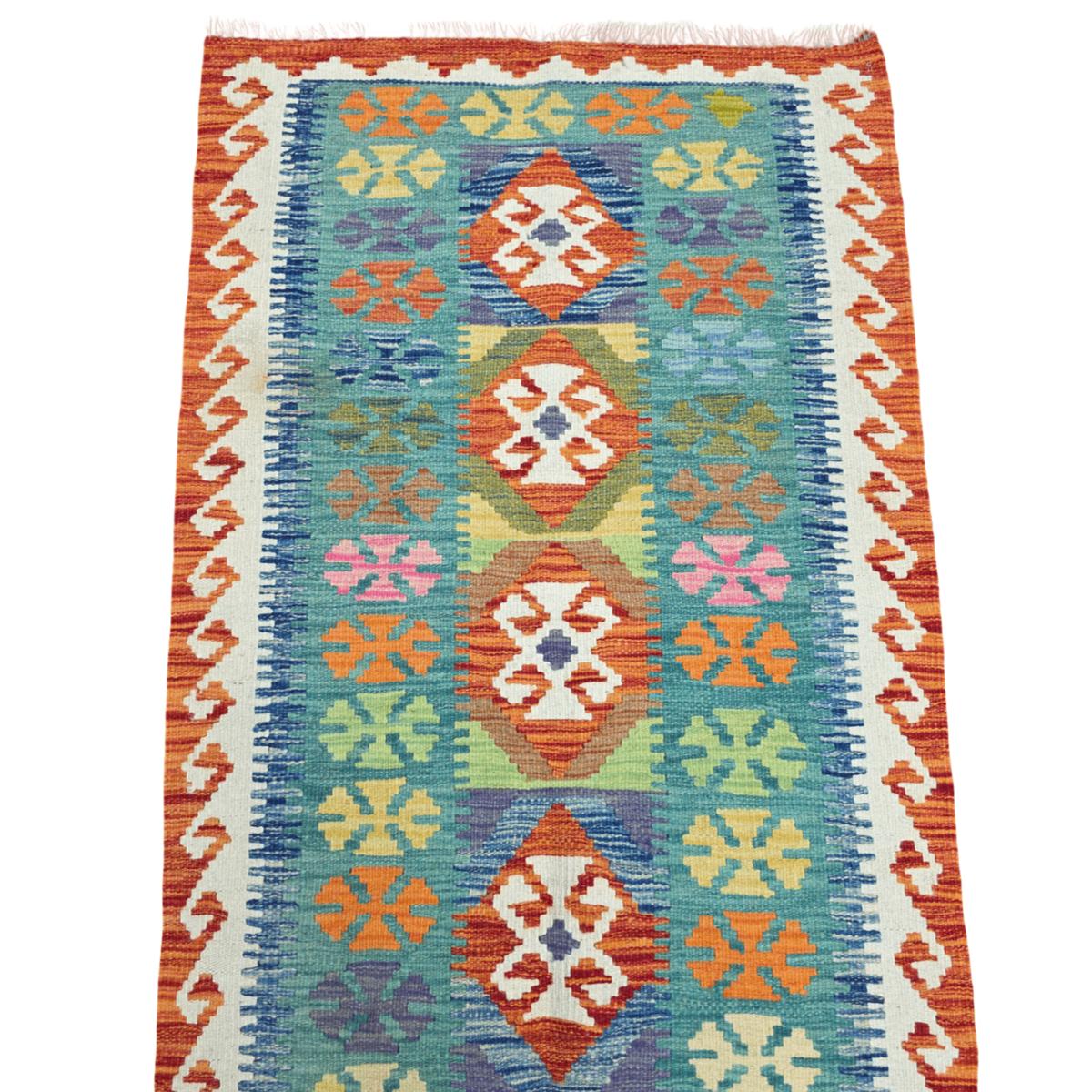 125 x 84 cm Hand Woven Afghan Kilim Rug