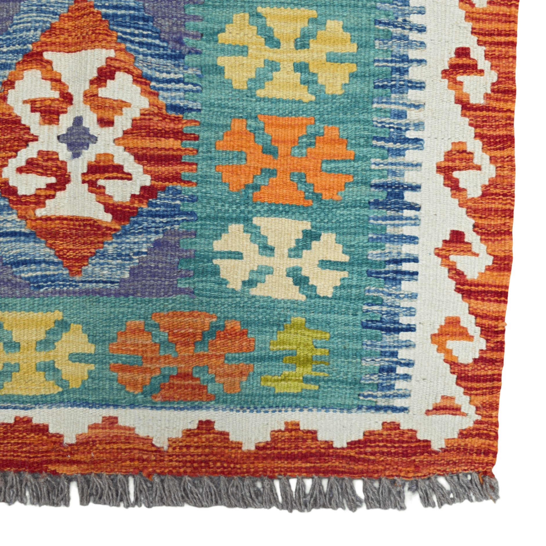 125 x 84 cm Hand-Woven Afghan Kilim