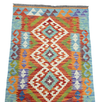 125 x 84 cm Hand-Woven Afghan Kilim