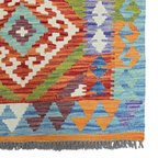 125 x 84 cm Hand-Woven Afghan Kilim