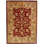 254 x 181 cm Hand-Knotted Afghan Chobi Ziegler Rug