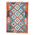 119 x 85 cm Hand-Woven Afghan Kilim