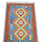 125 x 84 cm Hand-Woven Afghan Kilim